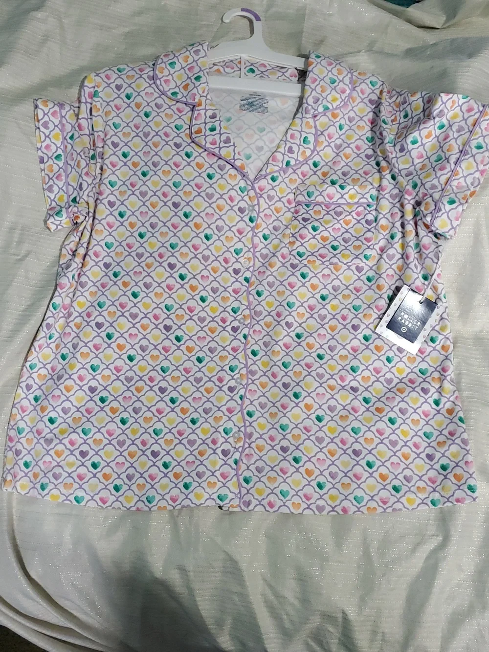 Roller Rabbit x Target Geo Heart Pajama Set - Picture 2 of 10